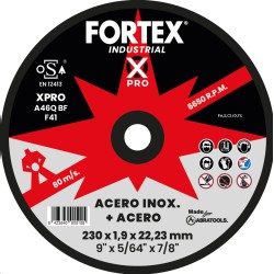 XPRO FORTEX IND.ACERO+INOX...