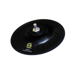 Plate rubber Ø 125 8mm axis...