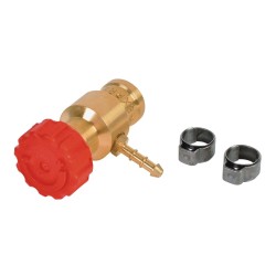 2980 - Butane faucet (red) 