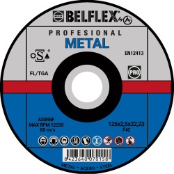 FL / TGA 125x2,5x22,23 A30RBF 