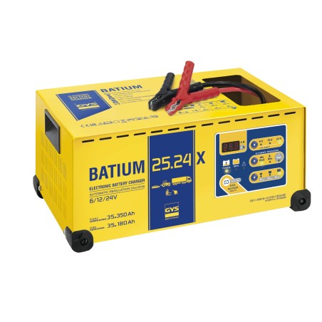 CARGADOR AUTOM.BATIUM 25/24X 230V-6/12/24V-1150W