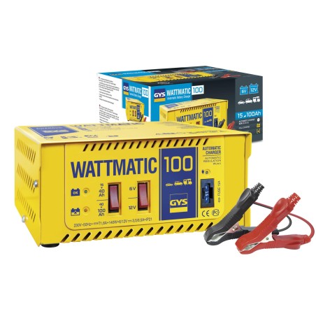 CARGADOR TRAD.WATTMATIC 100 230V-6/12V -140W