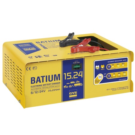 CARGADOR AUTOM.BATIUM 15/24 230V-6/12/24V