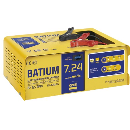 CARGADOR AUTOM.BATIUM 7/24 230V-6/12/24V