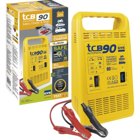 CARGADOR AUTOM.TCB90 230V-12V - 120W.