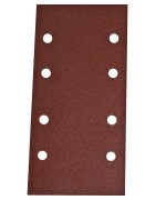 PUNCHED SANDPAPER SHEETS WITH VELCRO