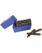 Punches in Tempered Steel - Letters