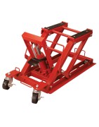 Cat lifting motorcycles